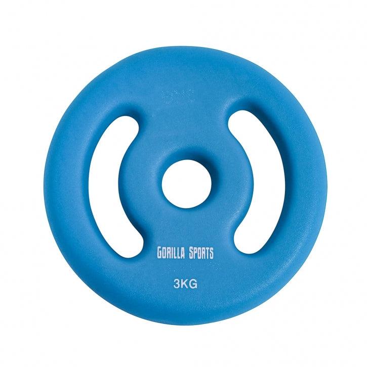 Hantelscheiben Set 30/31 mm Neopren 1 - 5 KG