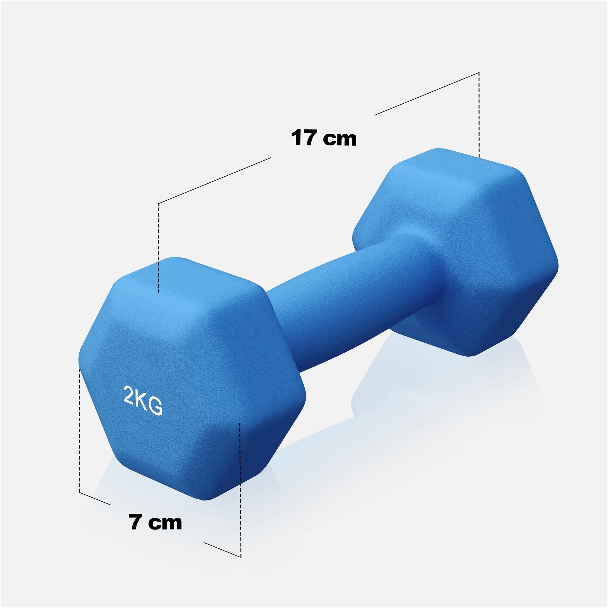 Hantelset Neopren