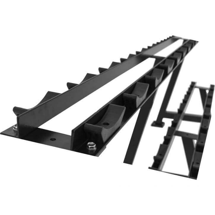 Kurzhantelablage in Schwarz